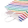 Stripe Print Paper Packing Tote Bags CARB-R001-01B-3