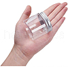 Transparent Plastic Bead Containers CON-BC0004-81-4