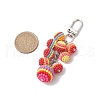 ABS Plastic Waxberry Pendant Decorations HJEW-JM02636-3