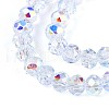 Transparent Glass Beads Strands EGLA-N016-3mm-02-3
