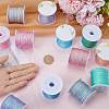 SUNNYCLUE 12 Rolls 12 Colors 12-Ply Polyester Thread OCOR-SC0001-05-3