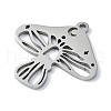 Non-Tarnish 304 Stainless Steel Pendants X-STAS-C097-29P-2