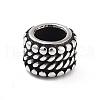 304 Stainless Steel European Beads STAS-I205-04AS-1