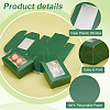 Rectangle Paper Folding Shipping Box with Window CON-WH0099-25B-4