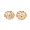 Brass with Clear Cubic Zirconia Pendants KK-G532-24G-1