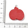 Opaque Resin Pendants RESI-Q020-06A-3