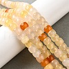 Natural Topaz Jade Beads Strands G-U023-B02-04-1