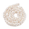 Electroplated Shell Pearl Beads Strands BSHE-C006-06A-2