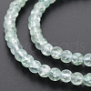 Crackle Glass Beads Strands X-GLAA-S192-D-006E-3