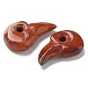 Natural Red Jasper Carved Pendants G-H089-01F-2