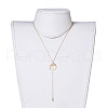 Brass Pendant Necklaces NJEW-JN02386-7
