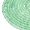 Natural Green Aventurine Beads Strands G-P575-A02-4x2mm-04-3