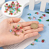  56Pcs 7 Colors Glass & Acrylic Charms FIND-TA0002-90-14