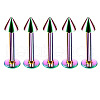 304 Stainless Steel Cone Internally Threaded Labrets for Women Men WG9B6EB-29-1