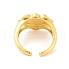 Brass Open Cuff Rings RJEW-U009-20G-4