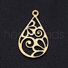 201 Stainless Steel Pendants STAS-S105-JN896-2-1