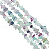 Olycraft 2 Strand Natural Fluorite Beads Strands G-OC0002-27-1