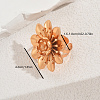 Brass Adjustable Cuff Open Rings for Women GN1989-5