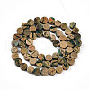 Natural Verdite Stone Beads Strands G-N346-06A-03-3