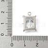 Brass Micro Pave Cubic Zirconia Pendants KK-M326-21P-3