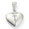 304 Stainless Steel Pendants STAS-P278-01T-P-1