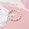 Disc Beads Energy Power Stretch Bracelet for Teen Girl Women BJEW-JB07034-03-2