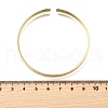 Brass Cuff Bangles for Women BJEW-G742-02G-5