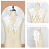 Wing Pattern Polyester Embroidered Lace Appliques DIY-WH0530-95-5