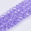 Baking Paint Glass Beads Strands X-EGLA-Q120-D-A01-1