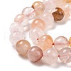 Natural Hematoid Quartz/Ferruginous Quartz Bead Strands G-E571-20A-4