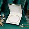 Square PU Leather Pearl Necklace Box LBOX-WH0002-06A-6