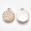 UV Plating Acrylic Pendants PACR-T007-04-2