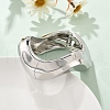 Alloy Hinged Bangles for Women BJEW-D312-03P-1