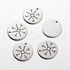Non-Tarnish Spray Painted 201 Stainless Steel Charms STAS-I051-E10-1