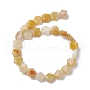 Natural Topaz Jade Beads Strands G-K359-C19-01-3