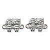 Non-Tarnish 316 Stainless Steel Connector Charms STAS-B047-22P-1