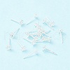 925 Sterling Silver Stud Earring Findings STER-P047-08S-1