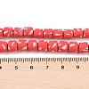 Handmade Polymer Clay Beads Strand CLAY-Z002-01R-4