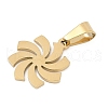 304 Stainless Steel Pendants STAS-H453-15G-2