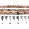 Natural Multi-Moonstone Beads Strands G-L597-C06-01-2