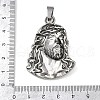 304 Stainless Steel Pendants STAS-C131-02A-AS-3