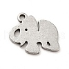 201 Stainless Steel Pendants STAS-H172-02P-1