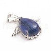 Natural Lapis Lazuli Pendants G-I275-02K-2