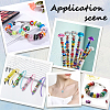 SOFPLATE 120Pcs Resin European Beads FIND-SP0002-05D-6