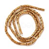 Electroplated Synthetic Non-magnetic Hematite Beads Strands G-H027-A01-01-3