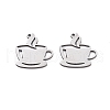 Mother's Day 201 Stainless Steel Charms STAS-V001-03-1