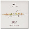 Natural Gemstone Constellation Beaded Bracelets NR2952-7-1