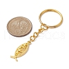 Brass & Tibetan Style Alloy Keychain KEYC-JKC00555-3