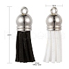 60Pcs 4 Colors Faux Suede Tassel Pendant Decorations FIND-LS0001-04D-4