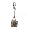 Moon Alloy Swivel Lobster Claw Clasps & Brass Cable Chains AJEW-JB01337-01-2